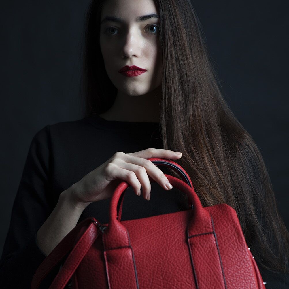 Fashion Model Bag Photo